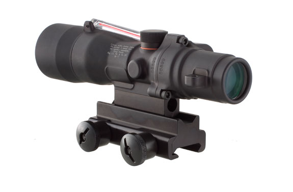 Trijicon ACOG 3x30 Scope, Dual Illumination Red Chevronronronron .308 ...